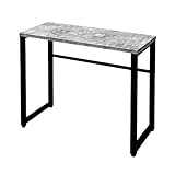 LITENStaD スリムワークデスク 幅90cm × 奥行40㎝ × 高さ72.5cm ストーン LSD-08-SLWD90-st