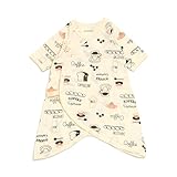 ampersand(アンパサンド) Girl’s総柄コンビ肌着　サーモンピンク　60cm