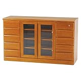 ワイドハイTV台 テレビ台 MTV-6085 4934257218740 ライトブラウン 代引き不可 主材：桐材