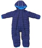 Snozu ベビー フリース スノースーツ Infant Hooded Snow Suit (24M, BLUE(青）)