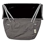 ロスク【日本正規代理店】 ベビーカー 抱っこひも キャリアー パウチ ブラック×グレー ROSK-WPCH07P