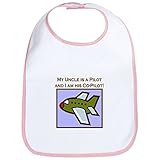 CafePress - Uncle's Co-Pilot Airplane - Bib by CafePress