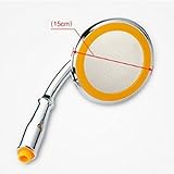 RaiFu シャワーヘッド 直径15cm　手押し型　圧力ブースト シャワーノズル ユニバーサル スプリンクラー バスルームアクセサリー