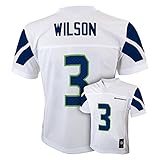 Russell WilsonシアトルシーホークスホワイトNFL幼児用2015 – 16シーズンMid Tier Jersey カラー: ホワイト