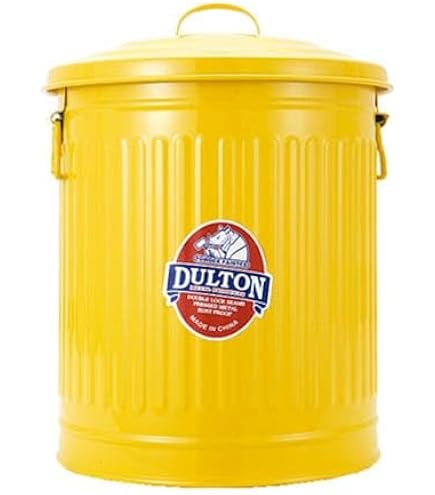 Amazon.co.jp: 20L アメリカン ダストビン WENDY'S （OLD YELLOW