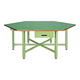 【ポイント15倍】 サカエ (SAKAE) 六角形作業台・中量ＳＴＷタイプ SWT-24A (034426) 《作業台》 【特大・送料別】