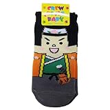 桃太郎[新生児足首靴下]ベビークルーソックス