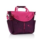 okiedog Mondrian Sumo messenger diaper bag - purple by okiedog