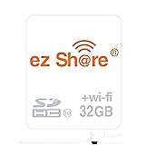 最新4世代 32GB ezShare Wi-Fi機能搭載SDHCカード Class10 Android/iOS両対応 海外リテール Wi-FiSD-32G [並行輸入品]