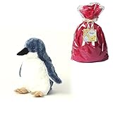 メモリアルギフト 洗えるぬいぐるみ ミンクプラッシュ ペンギン 通常子供ラッピング