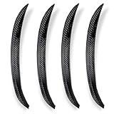 YESprime フェンダーモール オーバーフェンダー 汎用オーバーフェンダー フェンダーカバー ラバーフェンダー モール カーボン 33cm 4本