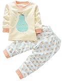 Plus Nao(プラスナオ) 子供用 パジャマ ルームウエア 上下セット 長袖×長ズボン イラストプリント 可愛い 肩ボタン ラウンドネック 男の子 110 H