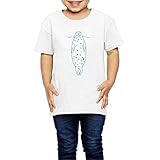 Ariesシャツ 2歳～６歳子どもＴシャツアザラシ 海豹 可愛い アニマル 動物 子供服 White 5-6 Toddler