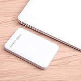 HDD外付けハードドライブ1tb / 500gb / 120gb、Usb 3.0ポータブルモバイルバックアップストレージ、PC、ラップトップ、デスクトップ、Macbook、Xbox One、Ps4、スマートテレビに適しています (60GB,White)