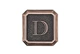 Architectural Mailboxes 3650ORB-D Aluminum Oil Rubbed Bronze Monogram - Letter "D" [並行輸入品]