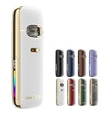 ブープー Vmate E2 Pod スターターキット 1500mAh 30W 3ml ブイメイト ポッド 電子タバコ Vape ベイプ ニコチンフリー (Seashell White)