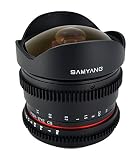 SAMYANG 動画用単焦点魚眼レンズ VDSLR 8mm T3.8 ニコン Fマウント用(AEタイプ) APS-C対応 フード脱着式 882280