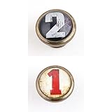 SunniMix 2個　キャビネット　ドア　ドレッサー　家具　数字　ハンドル　プルノブ