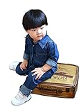 デニム つなぎ ロンパース ジーンズ オールインワン (140) [並行輸入品]