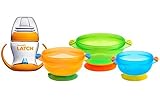 Munchkin Latch 4 Ounce Transition Trainer Cup with Suction Bowls by Munchkin [並行輸入品]