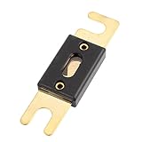 uxcell ANLヒューズ 250A ブラック ゴールドトーン 80 x 22 x 8.5mm