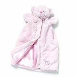 Nat and Jules Blanket Plush Toy, Pink Bear Puppet by Nat and Jules