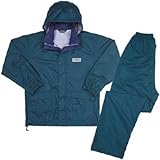 TRUSCO プロセーフティ レインスーツ グリーン LL SRS56