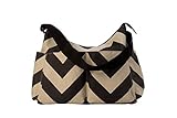 RYCO Capri Tote Diaper Bag Oatmeal/Black [並行輸入品]