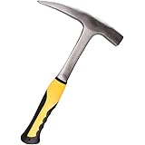 AINetJP Premium 地質調査用 ロックピックハンマー グリップ 握りやすい 岩石採掘 鉱山探査 砕石 採石