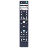 CLVIZCXOM RMF-TX431J 交換用リモコン for ソニー 液晶テレビ リモコン 操作簡単 設定不要 XRJ-65A80J XRJ-65A90J XRJ-75X 95J XRJ-77A80J XRJ-83A90J XRJ-85X95J KJ-43X80J KJ-43X85J XRJ-55X90J XRJ-65X90J (音声機能なし)