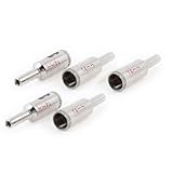 uxcell ホールソー　14mm　ダイヤモンド　7mm　ダイヤシャンク　フォスナー　ドリルビット　ガラス 5個入り