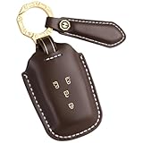 【smasol】シエンタ10系 15系 アルファード 40系 30系 後期 VOXY90 ノア 90系 キーケース ヴェルファイア キーカバー 高級本革 スマートキー カバー ケース (アルファード 40系,VOXY90系 / 箔押し, ミルキーホワイト 4ボタン)