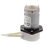 SONONIA 水槽用　分析液用　6V　投与ポンプ蠕動ヘッド　ラボ用投薬ポンプ　全5色 - 白
