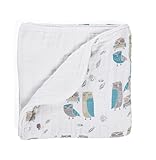 aden+anais（エイデンアンドアネイ） dream オーガニック・ドリーム・ブランケット wise guys【9145】