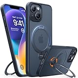 【カチッ！2024新開発・安定性】TORRAS iPhone 15 用 ケース MagSafe対応 縦横両対応 強磁力リング マグネット搭載