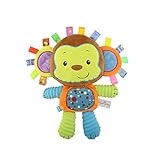 赤ちゃんHand Bell Happy Monkey Rattles Toys Pacify人形with SoundsソフトPlush AMZMinzhi13125