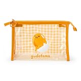サンリオ(SANRIO) クリアポーチ ぐでたま 透明 PVC・スチール ファスナー式開閉 対象年齢3才以上 約幅22×奥行10×高さ15cm 732681