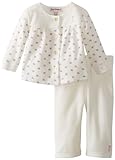 Juicy Coutureベビーベビー女の子新生児2 Piece Pant Set カラー: ホワイト