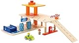 sevi 木のおもちゃセット パーキングセット