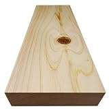 木 板 木材 板 板材 角材 ブロック ひのき 桧 国産 【 30mm × 100mm × 300mm 節あり 】