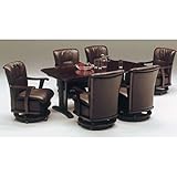 ダイニング テーブル 7点セット 特大 ブラウン　LEGEND-180　搬入・組立設置サービス付