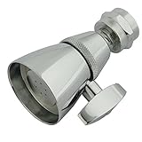 Kingston Brass GK131A15 KingstonEco Greenseal 1.5 GPM Adjustable Sprayer Brass Showerhead, 1-3/4-Inc