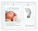 Pearhead Birth Announcement Frame, White by Pearhead [並行輸入品]