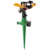 ガーデンスプリンクラースパイク芝生草360度調整可能な回転水噴霧器用ガーデン灌漑システム