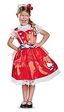 ハローキティ コスチューム 仮装 セット Small (対象100-120cm) 赤 ハロウィン 女の子 ガールズ 幼児 こども