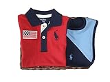 ラルフローレンの子供服　POLO　RALPHLAUREN　ベビー　出産お祝いセット　男の子（半袖）　７０ｃｍ　 [並行輸入品]