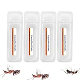 室内用アリ駆除トラップ ペットに安全なステーション アリ用液体餌 アリ駆除剤 室内 密封式4本入り 巣ごと駆除 ペット安全設計 窓枠家電下設置 屋内屋外両用 家庭害虫対策 子育て世帯向け