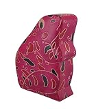 Fiberboardおもちゃカラフルなエンボス加工レザー銀行Frog Hand Crafted Coin Bankモデル# 3202-red ピンク 3202-FUCHSIA