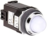 IDEC(アイデック) TWNDシリーズ φ30 パイロットライト 丸形 亜鉛ダイカスト製 LED照光 AC400/440V APD146DNW