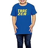 Ariesシャツ 2歳～６歳子どもＴシャツthree Zero Thirty 30 数字 キッズ服 ブルー 3 Toddler